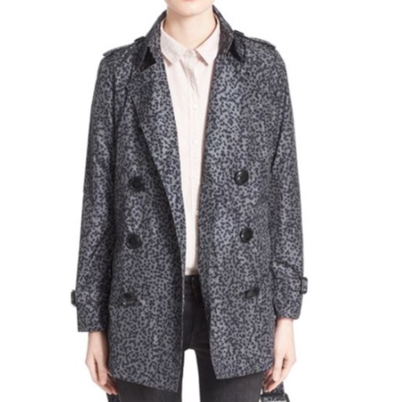 Burberry Jackets & Blazers - Burberry Brit Splatter Kerringdale Trench Jacket